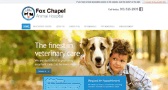 Desktop Screenshot of foxchapelanimalhospital.com